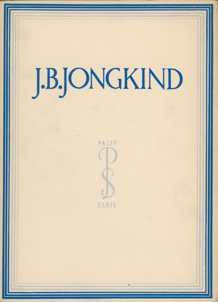 PALET SERIE MONOGRAFIE JOHAN BARTHOLD JONGKIND, Verzenden, Gelezen, Overige onderwerpen