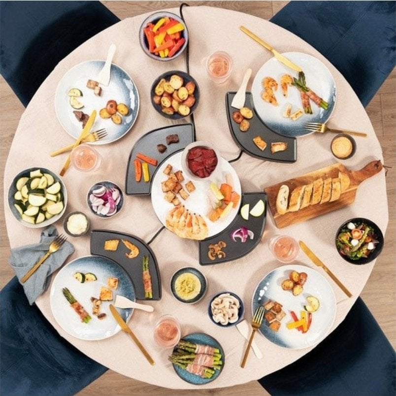 Princess Dinner4All Gourmetstel voor 4 personen, Ophalen of Verzenden, Zo goed als nieuw, 4 t/m 7 personen