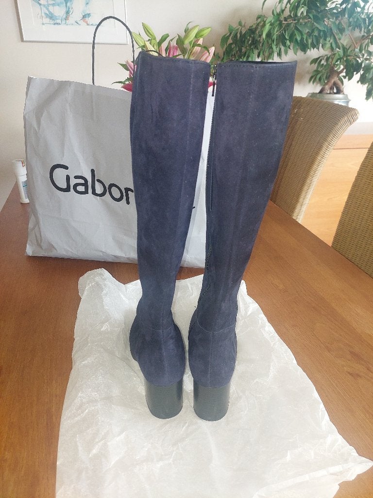 dameslaarzen merk Gabor, Kleding | Dames, Schoenen, Ophalen, Hoge laarzen, Blauw, Gabor