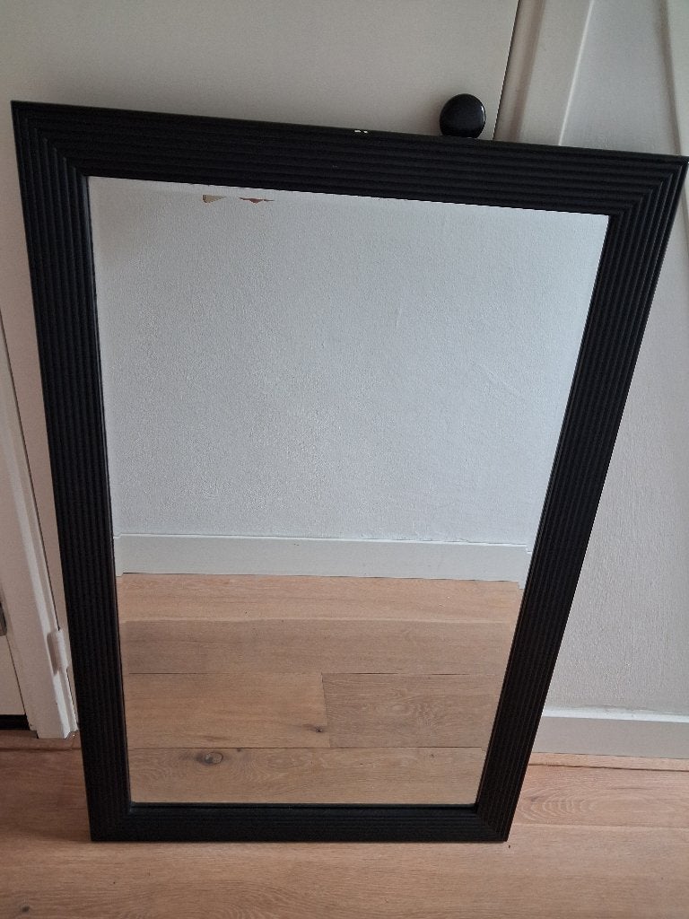 spiegel, Huis en Inrichting, Ophalen, Zo goed als nieuw, Minder dan 100 cm, Rechthoekig