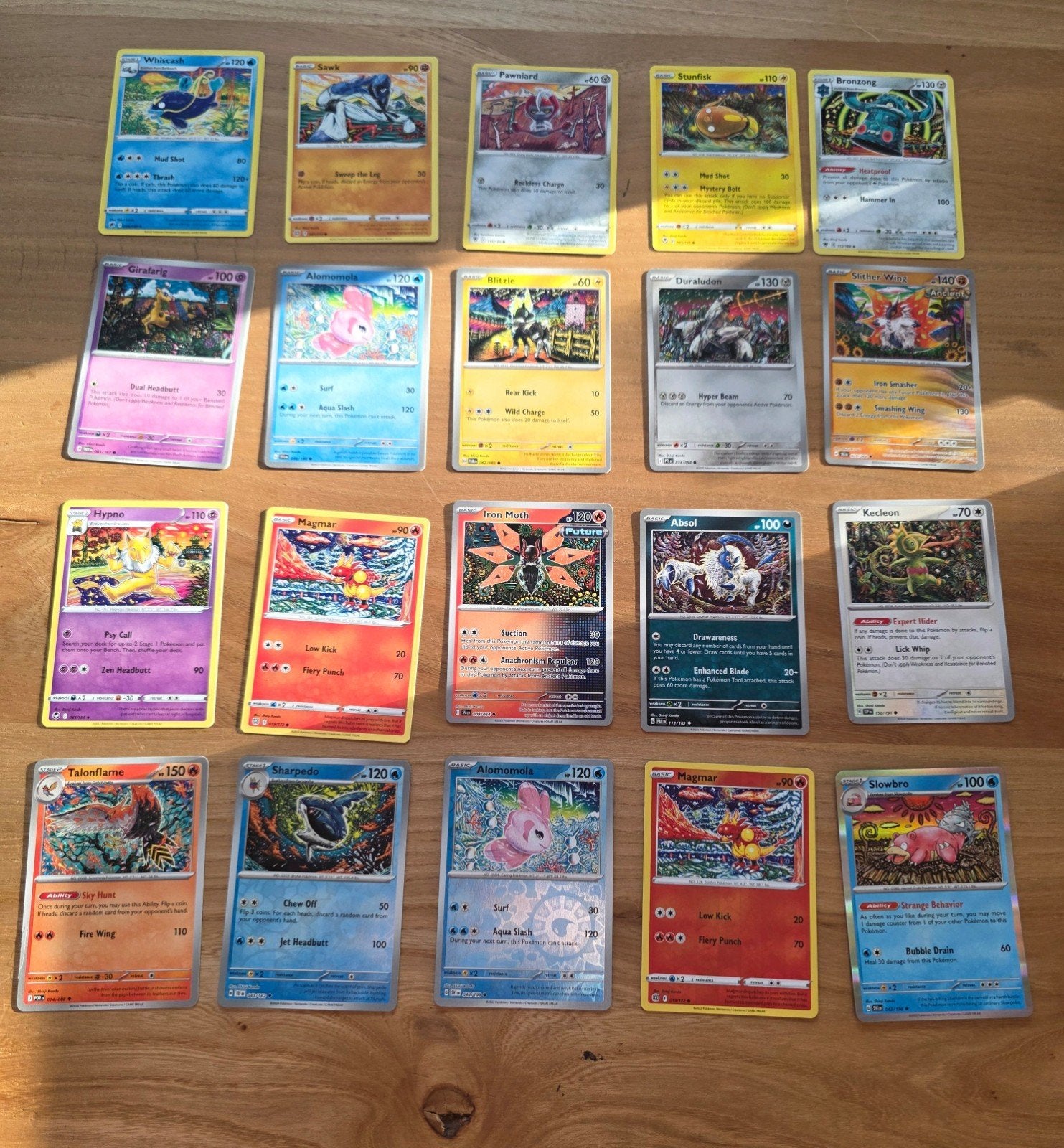 Shinji Kanda pokemon kaarten set, Ophalen of Verzenden, Meerdere kaarten