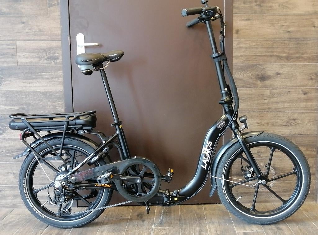 Zgan Lacros Ambling a400, odo 83 km, elektrische vouwfiets., Ophalen, 20 inch of meer, Versnellingen, Zo goed als nieuw
