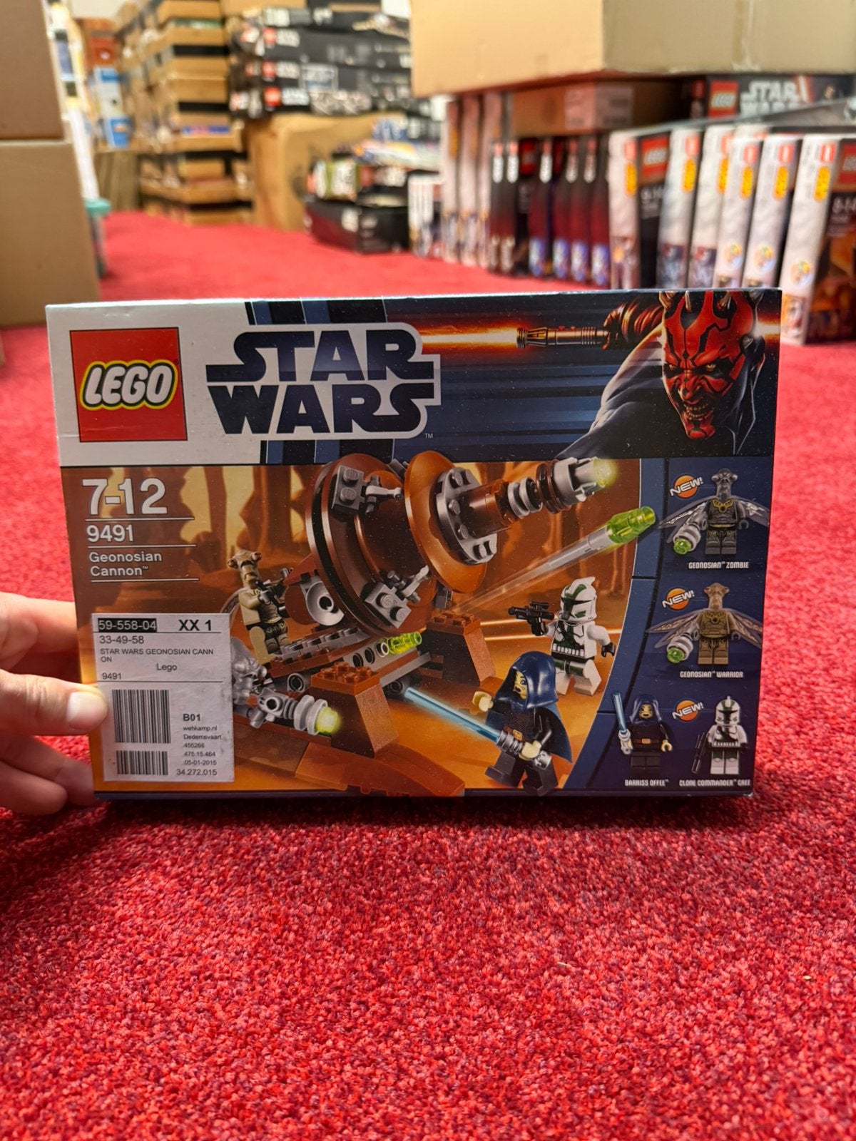 LEGO Star Wars 9491 Geonosian Cannon | Nieuw & Geseald |, Star Wars, Lego, Nieuw, Ophalen of Verzenden
