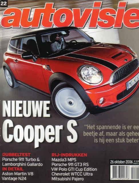 Autovisie 22 2006 : Lamborghini Gallardo - Porsche 911 Turbo, Ophalen of Verzenden, Gelezen, Algemeen