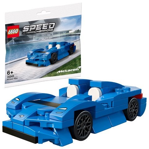 30343 LEGO Speed Champions: McLaren Elva (polybag), Lego, Nieuw, Complete set, Ongeopend/sealed