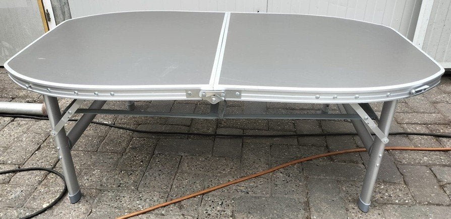 Bo-Camp campingtafel tafel ovaal koffermodel 120x80 cm, Ophalen, Zo goed als nieuw, Campingtafel