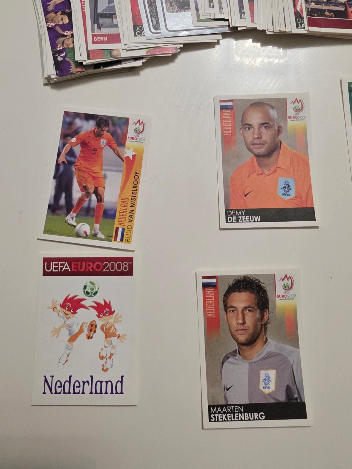 Panini Euro 2008 Stickers - Diverse Spelers en Teams, Ophalen of Verzenden, Meerdere stickers