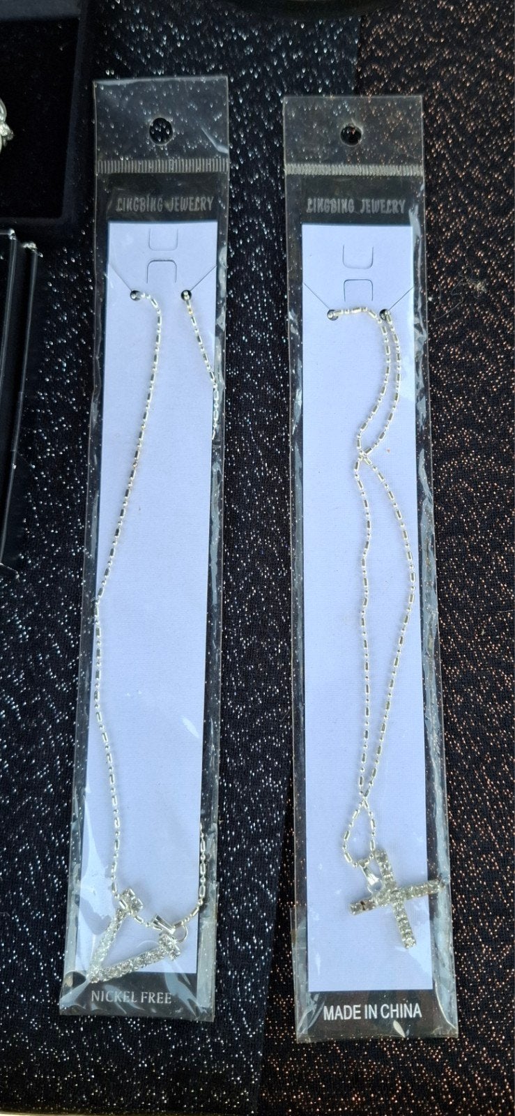 Nieuwe kettingen met hanger - Lingbing Jewelry, Sieraden, Tassen en Uiterlijk, Kettingen, Overige materialen, Met strass, Nieuw