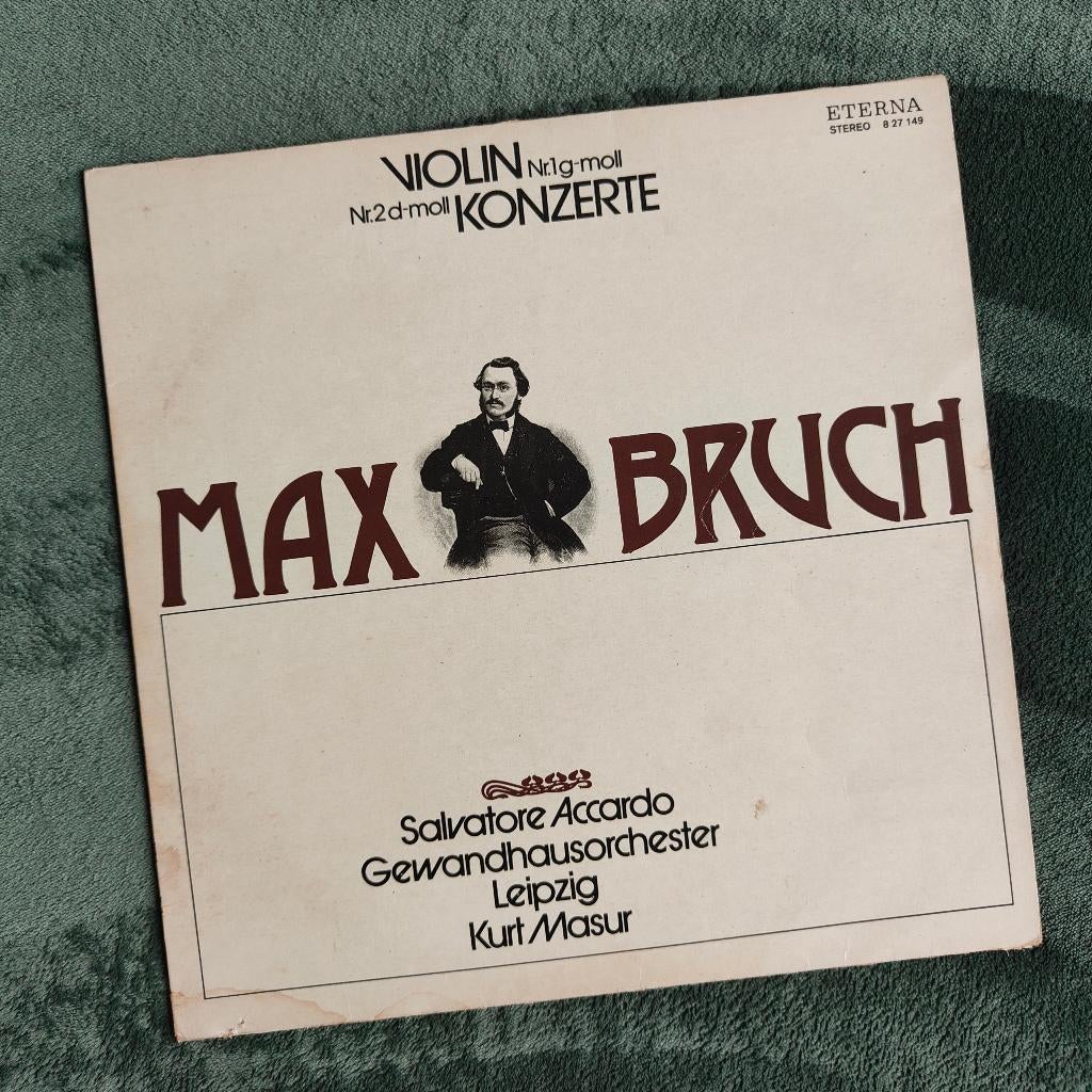 Max Bruch – Violin Concertos | ETERNA DDR vinyl, Cd's en Dvd's, Gebruikt, Verzenden, Romantiek, Orkest of Ballet