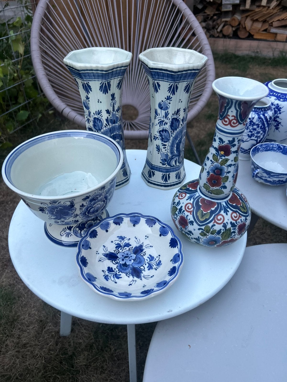 Delfts blauw partij. Bieden, Ophalen of Verzenden