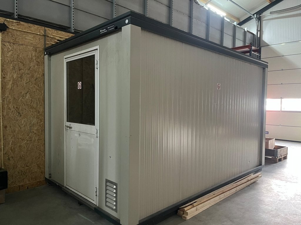 kantoor unit schaft keet, Ophalen