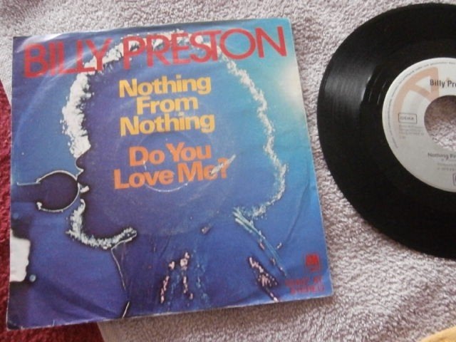 Billy Preston - Nothing From Nothing., Cd's en Dvd's, Vinyl Singles, Zo goed als nieuw, Pop, 7 inch, Ophalen of Verzenden