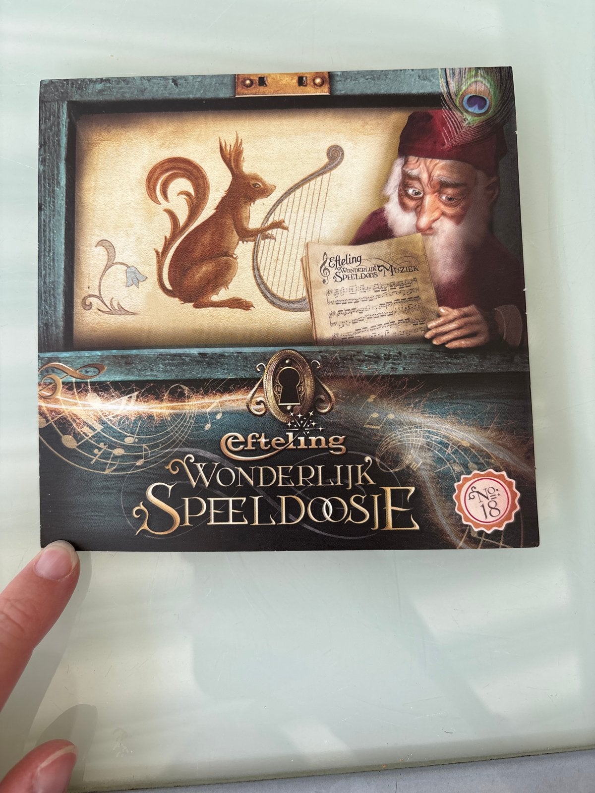 Efteling Wonderlijk Speeldoosje CD - Sprookjes en Muziek, Cd's en Dvd's, Ophalen of Verzenden, Album, 3 tot 5 jaar, Zo goed als nieuw