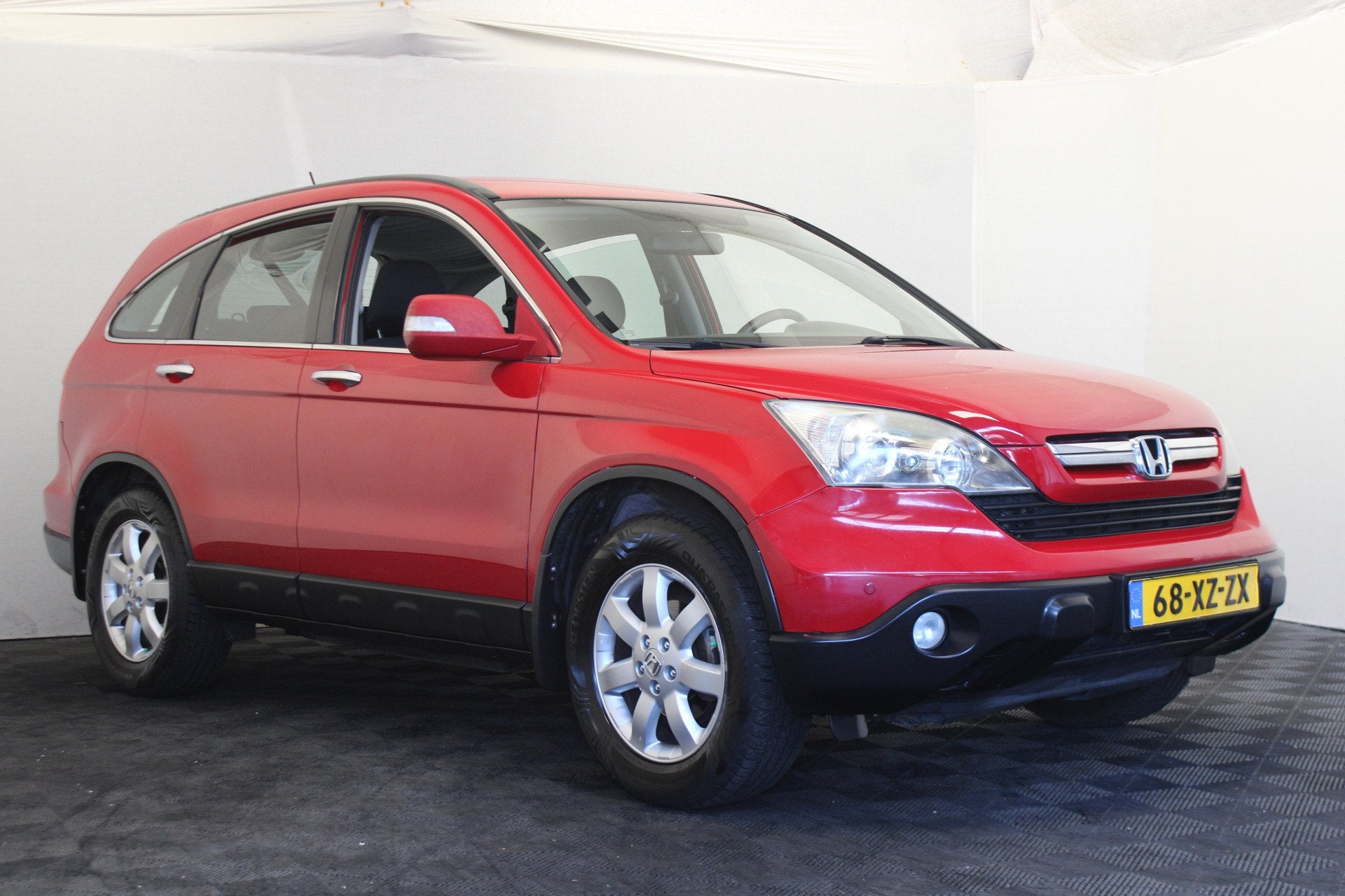 Honda CR-V 2.0i Elegance (bj 2007, automaat), 1998 cc, Stof, Gebruikt, Zwart