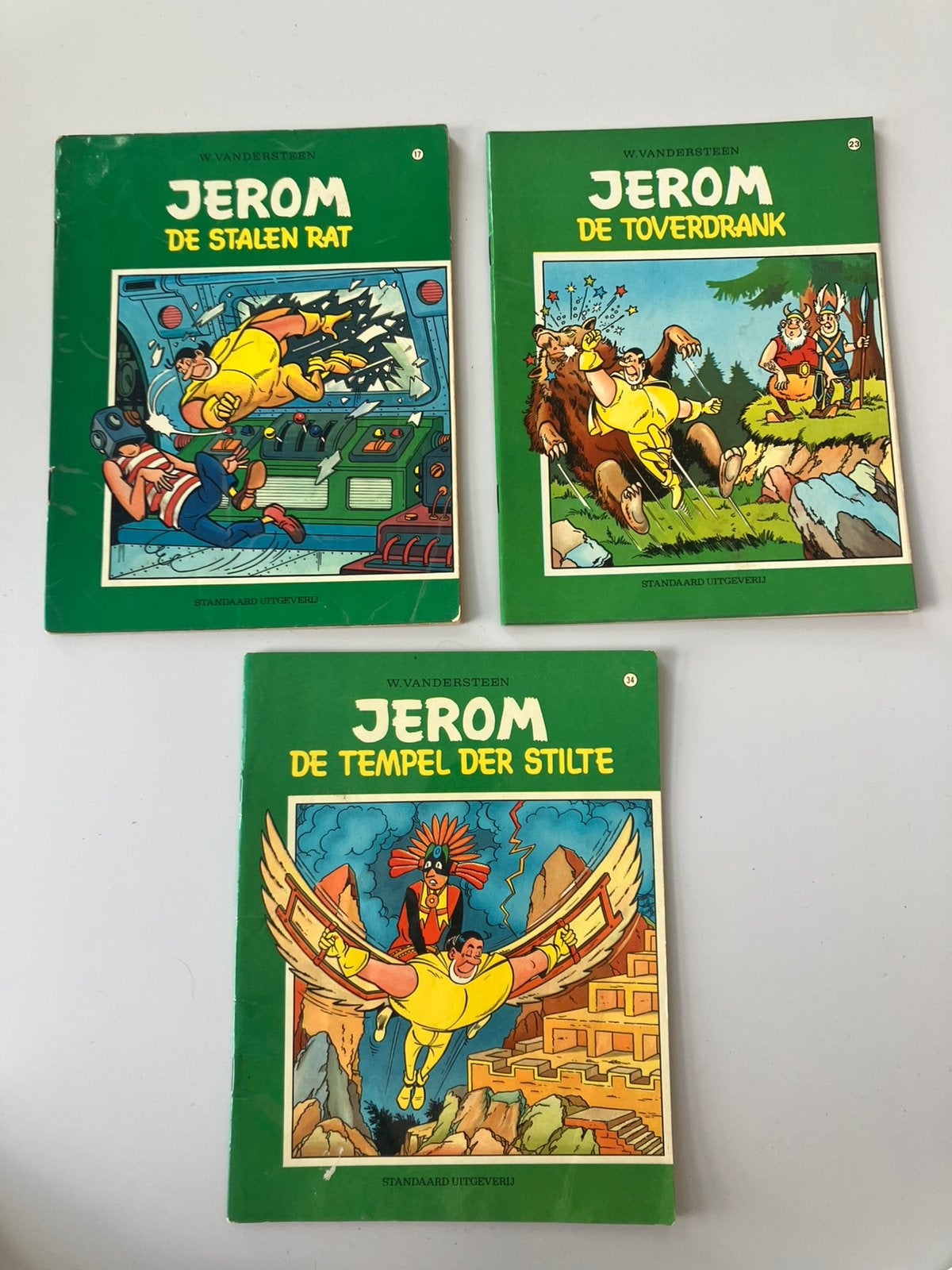 Jerome, Willy van der Steen, De Toverdrank , De Stalen Rat, Eén stripboek, Ophalen, Gelezen