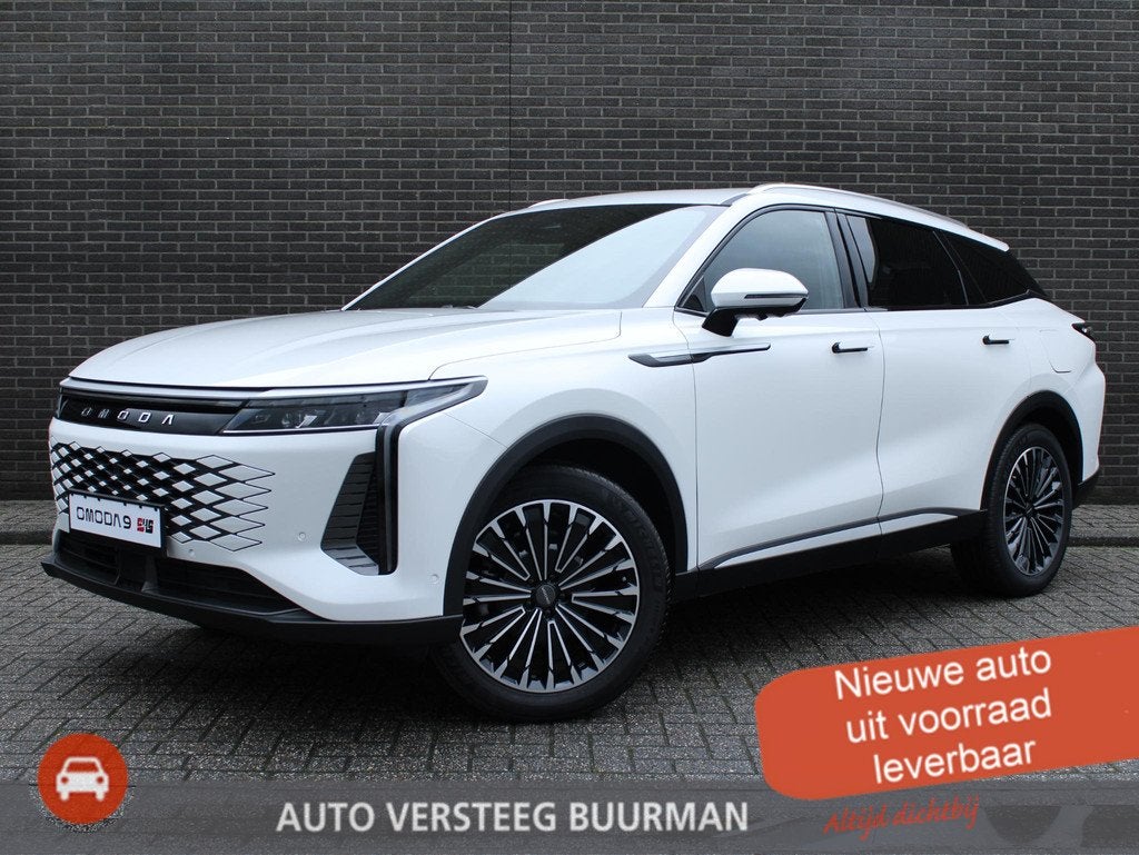 Omoda 9 1.5T-GDi SHS-P Premium 5p PHEV 34,46 kWh, 20"LM velg, Auto's, Overige Auto's, Bedrijf, Te koop, 360° camera, 4x4, ABS