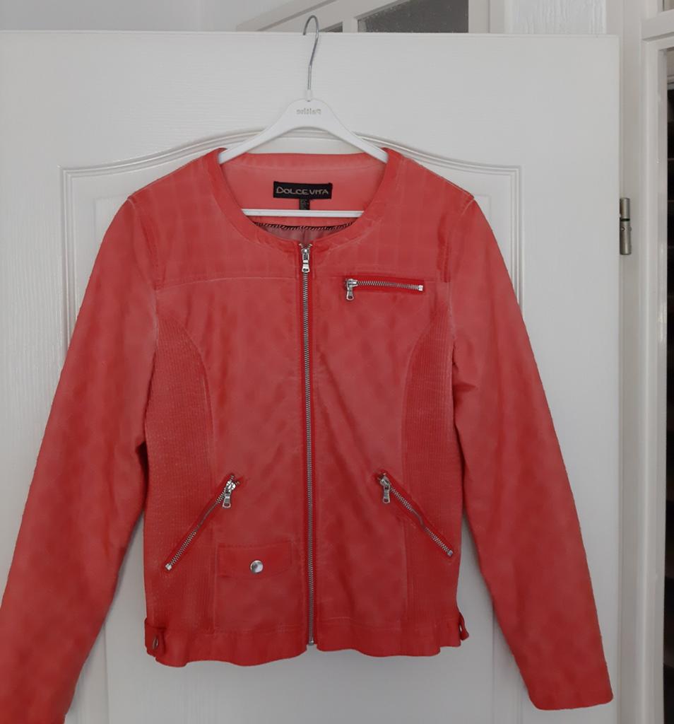 Dolce Vita Zalm-Oranje Jasje met Ritsen, Maat 38/40 (M), Overige kleuren, Nieuw, Ophalen of Verzenden