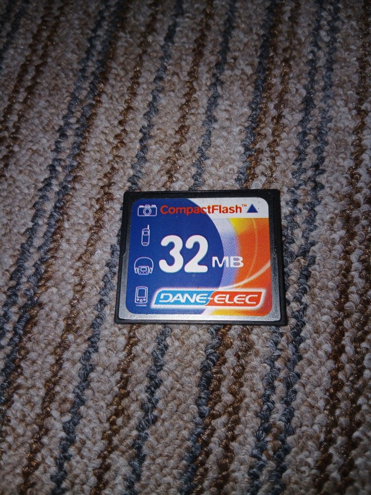 Dane-Elec CompactFlash 32 MB Geheugenkaart, Verzenden, Minder dan 2 GB, Dane-Elec, Fotocamera
