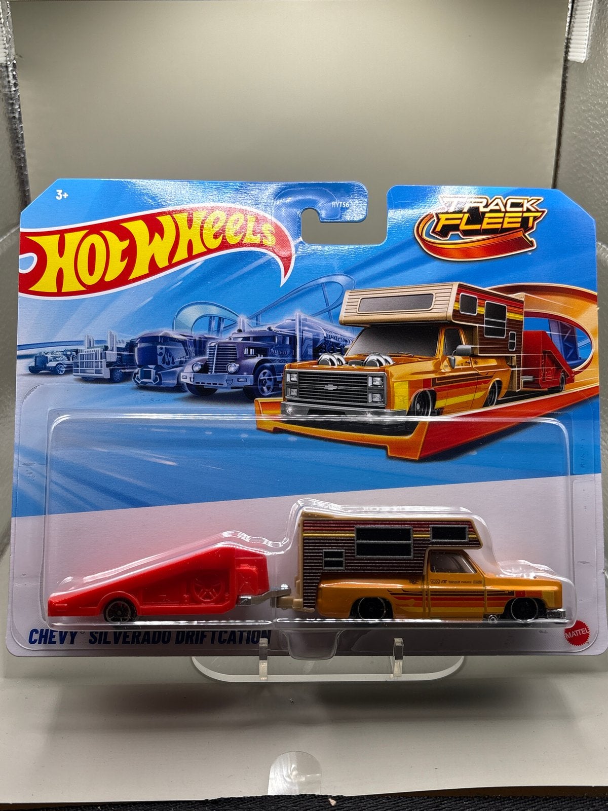 Hot Wheels Track Fleet Chevy Silverado Driftcation, Auto, Nieuw, Ophalen of Verzenden, Mattel