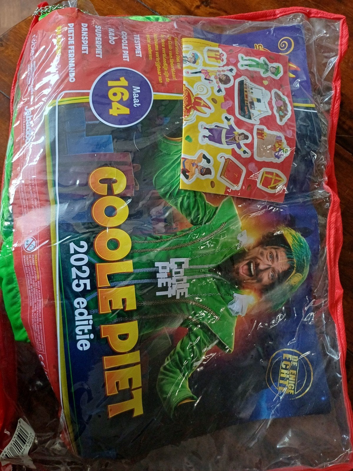 Coole Piet kostuum 2025 editie - Maat 164, Ophalen of Verzenden, Nieuw, 158 t/m 164, Jongen of Meisje