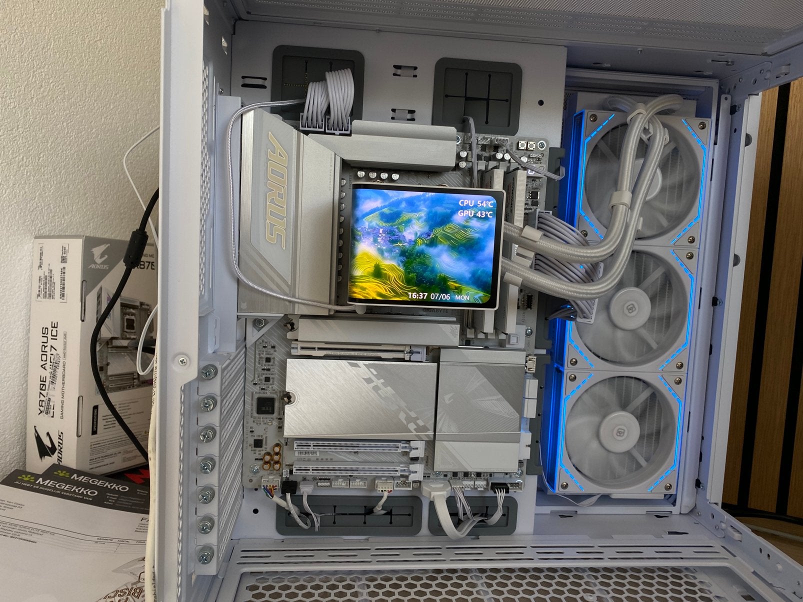 Gaming PC wit Ryzen 7 32GB RAM 2TB (gloednieuw), Ophalen, 32 GB, Virtual Reality, Nieuw
