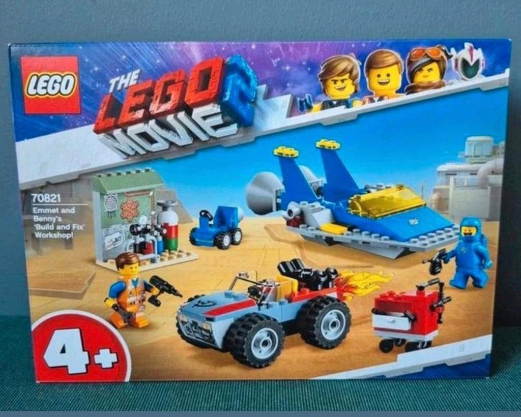 LEGO Movie 2: Emmet en Benny's Werkplaats (70821) NIEUW, Ophalen of Verzenden