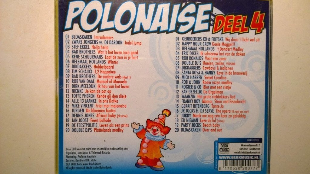Polonaise Deel 4, Ophalen of Verzenden, Zo goed als nieuw, Nederlandstalig, Album