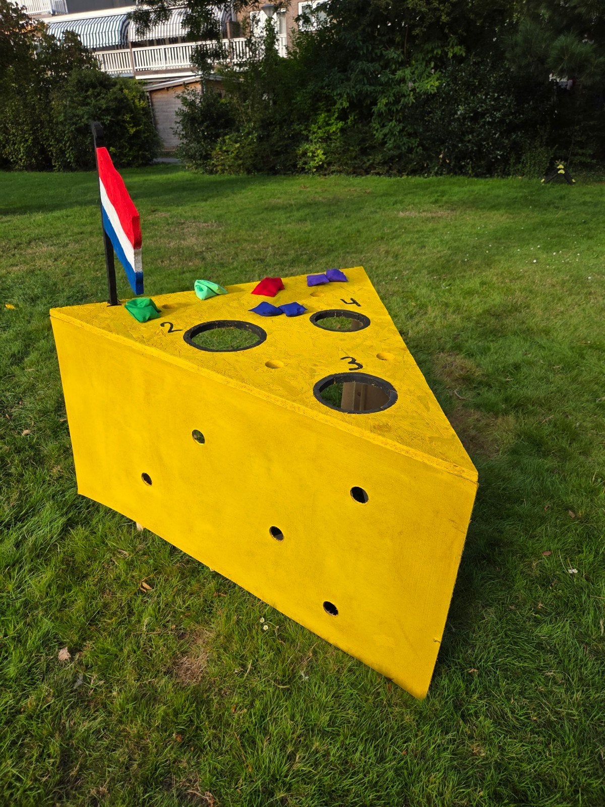 Pittenzakwerpen oud hollandse kaas, Ophalen