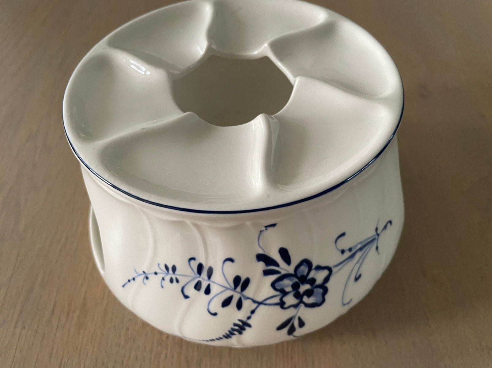 Villeroy & Boch Vieux Luxembourg rechaud / theelicht, Vintage, Ophalen of Verzenden, Zo goed als nieuw, Porselein