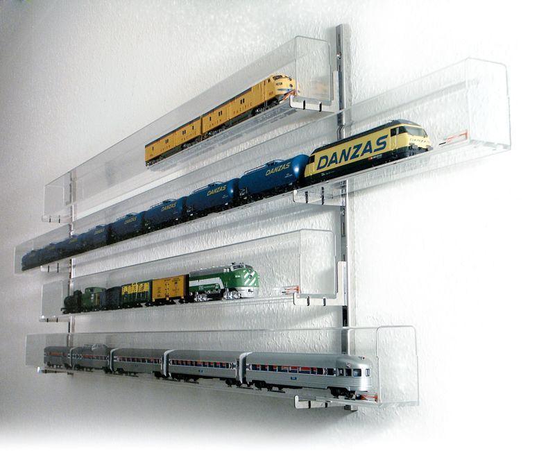 Train-Safe vitrine H0m, Gelijkstroom of Wisselstroom, Overige typen, Nieuw, Ophalen