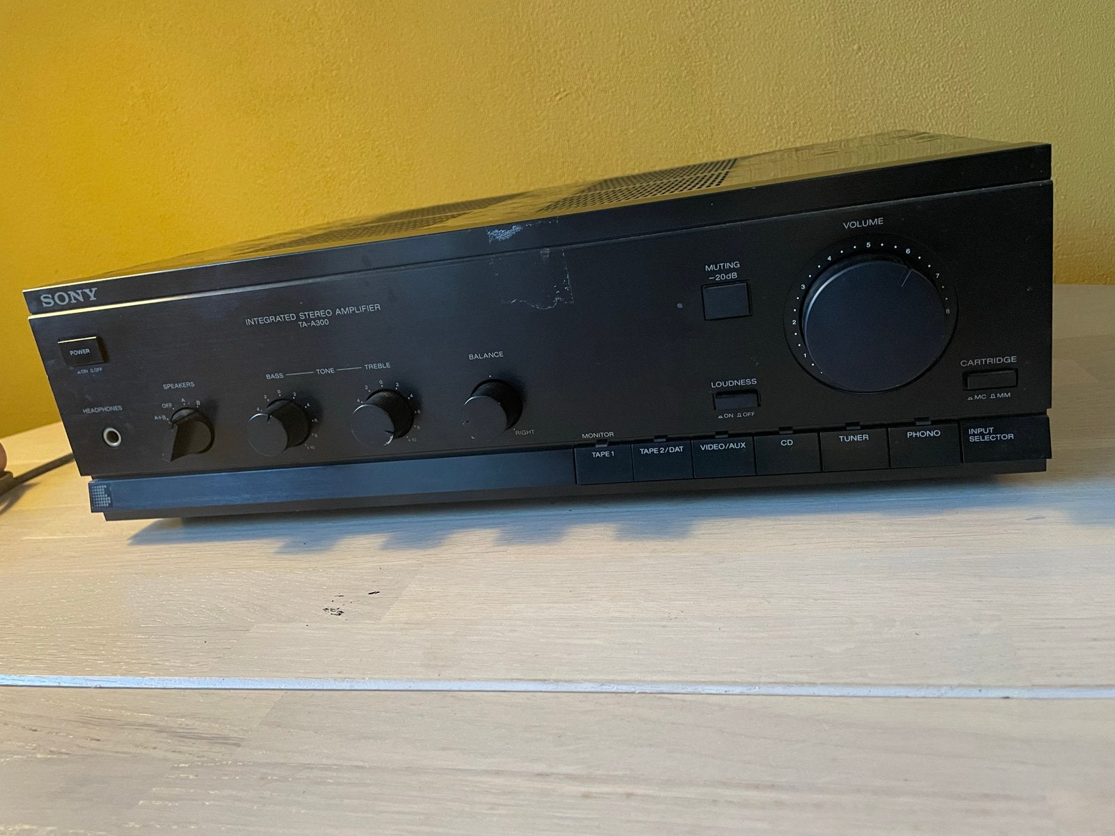 Sony TA-A300 Geïntegreerde Stereo Versterker, Audio, Tv en Foto, Versterkers en Receivers, Ophalen, Gebruikt, Sony, 120 watt of meer