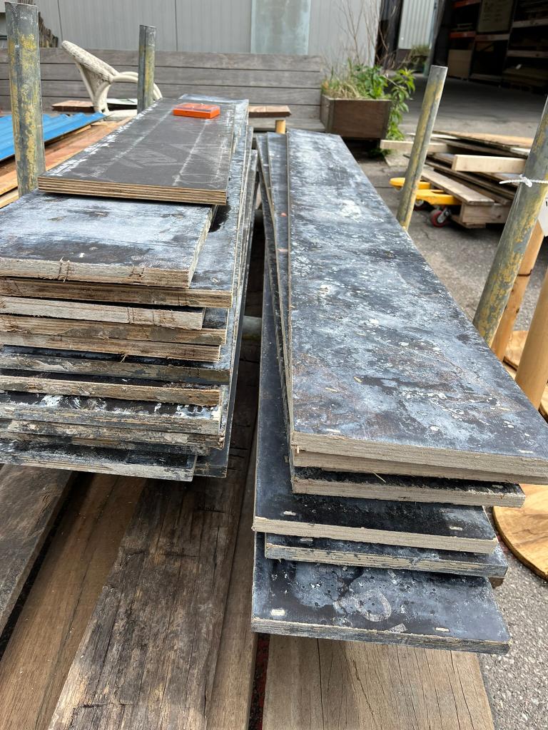 betonplex restanten, Ophalen, Gebruikt, Overige materialen, Overige typen