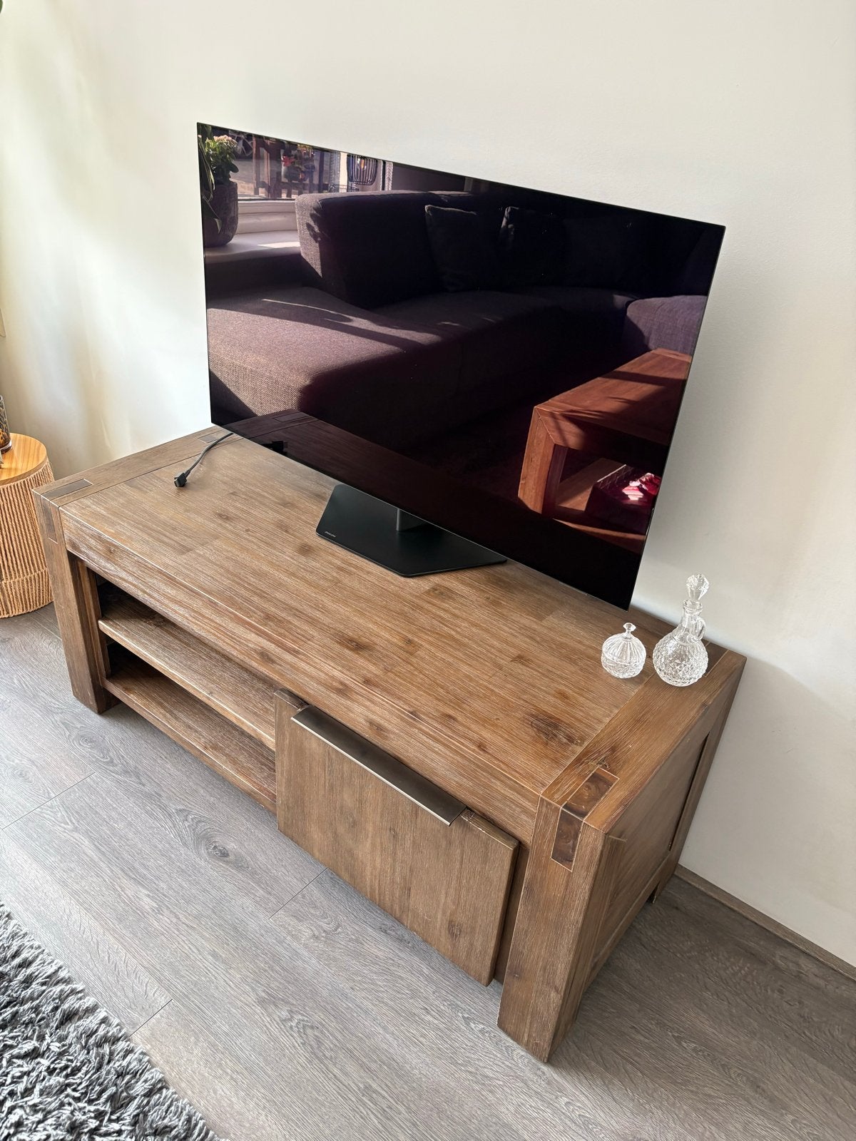 Complete Woonkamerset: TV-meubel, Salontafel, Kast, Ophalen of Verzenden, Zo goed als nieuw