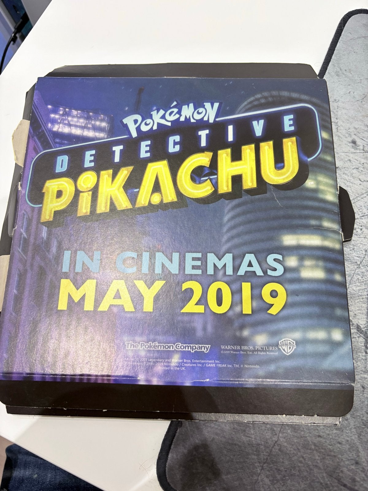 Pokémon Detective Pikachu Promotionele Box, Ophalen of Verzenden, Zo goed als nieuw, Overige typen