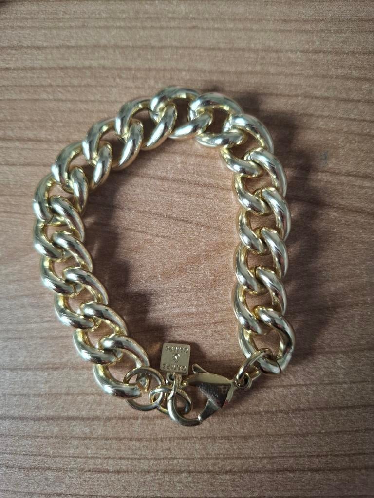 Gouden Camps & Camps schakelarmband, Verzenden, Zo goed als nieuw, Goud, Overige materialen