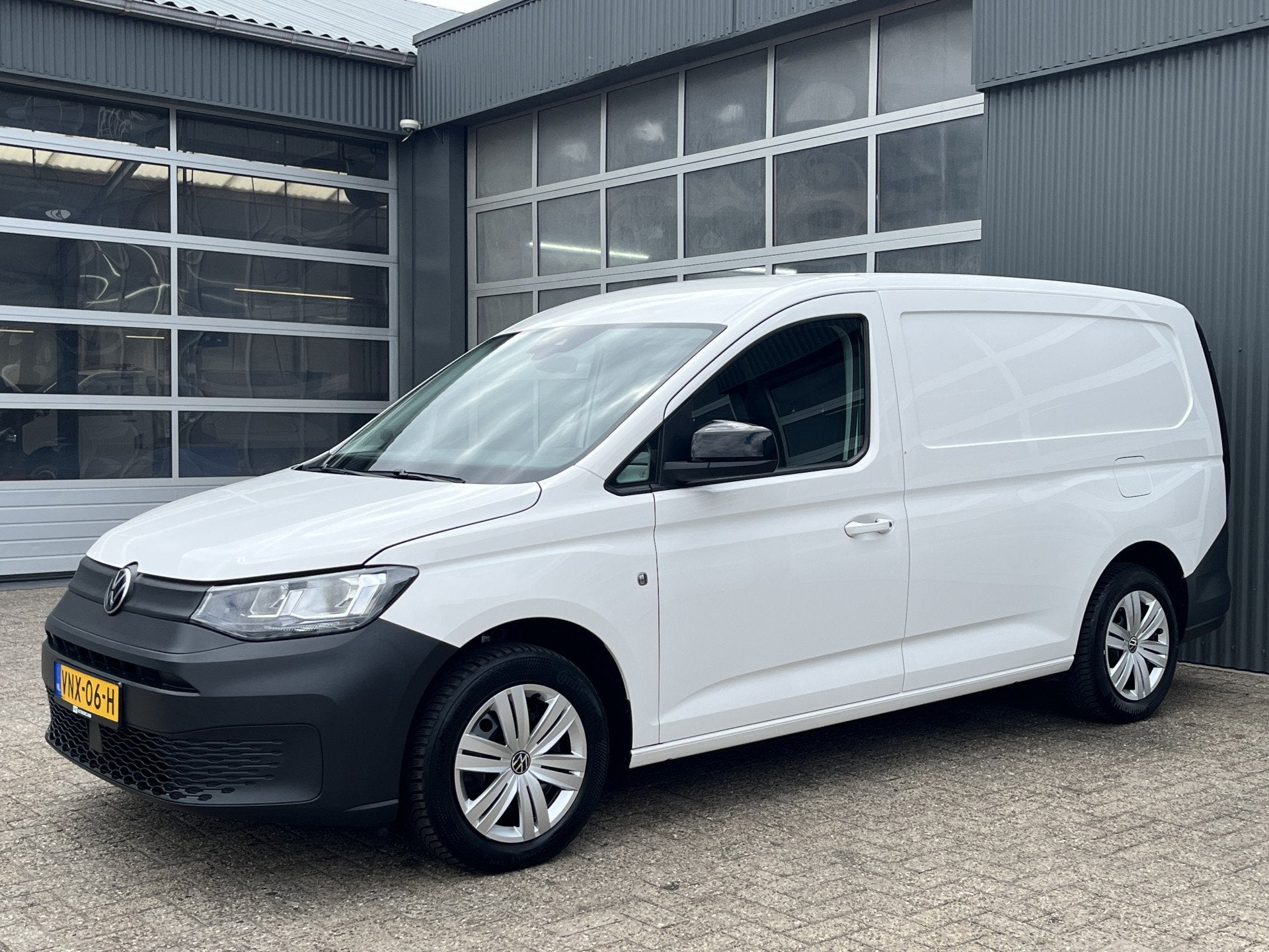 Volkswagen Caddy Cargo Maxi 2.0 TDI DSG 122pk Ladekasten Air, Auto's, Stof, Gebruikt, 4 cilinders, Volkswagen