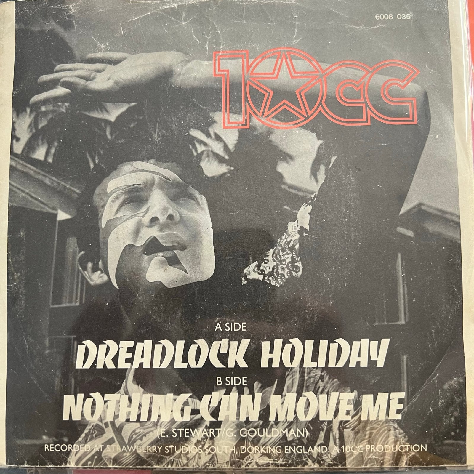 10cc - Dreadlock Holiday / Nothing Can Move Me (Single), Ophalen of Verzenden, Gebruikt, 7 inch, Pop