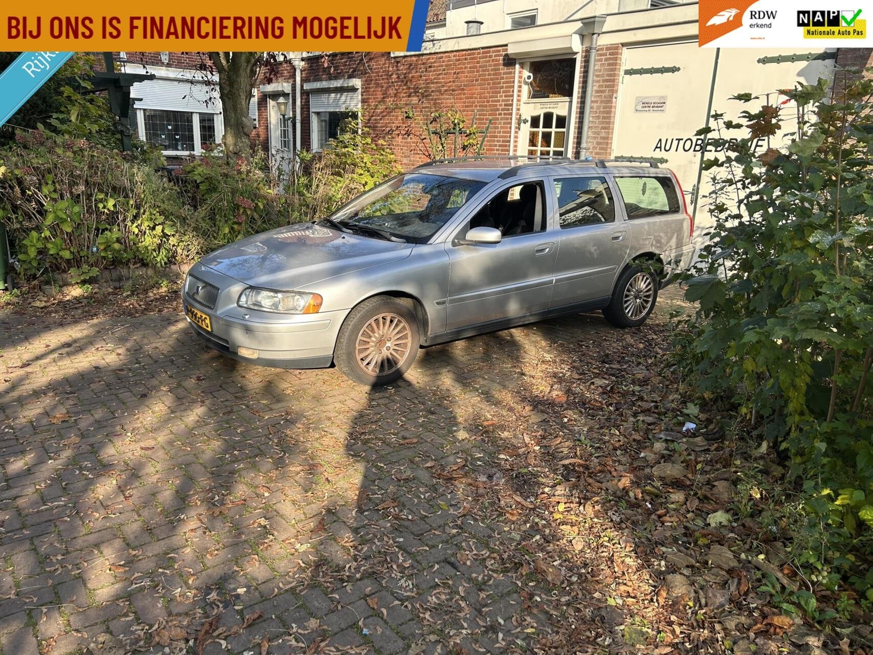 Volvo V70 2.4 CNG Kinetic automaat (lpg), Auto's, 1566 kg, CNG (Aardgas), 2435 cc, Euro 4
