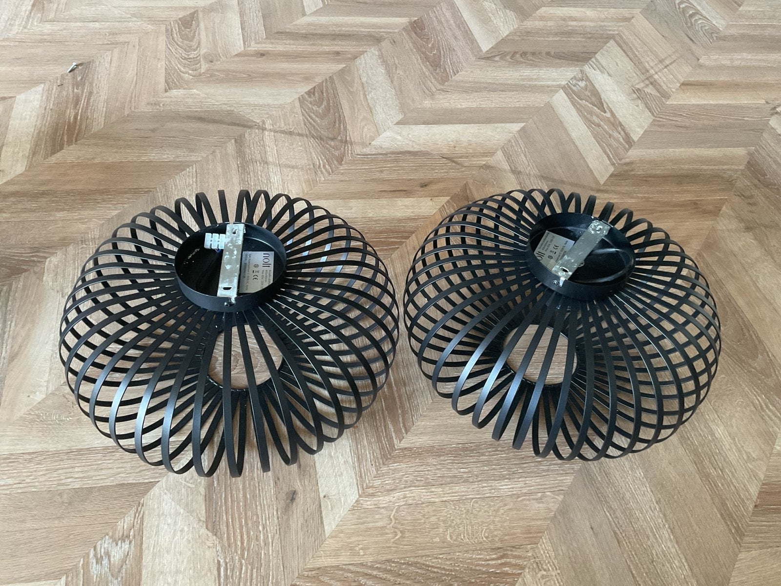 Nolt Plafondlamp Arcadia 40CM Zwart, Ophalen, Modern, Zwart, Overige fittingen