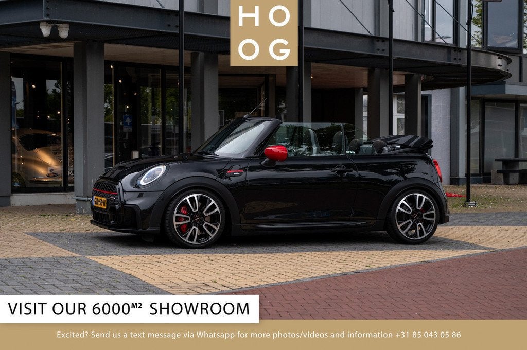 MINI John Cooper Works Cabriolet 231pk (bj 2022, automaat), 1998 cc, Gebruikt, Euro 6, Cabriolet