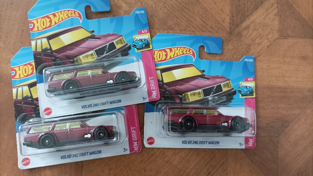 Hot Wheels Volvo 240 Drift wagon Nieuw, Hobby en Vrije tijd, Modelauto's | Overige schalen, Ophalen of Verzenden, Nieuw, Auto