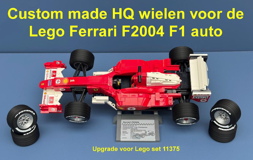 4x HQ wielen voor upgrade Ferrari F2004 F1 auto, Ophalen of Verzenden, Nieuw