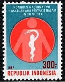 Indonesie 1987 - ZBL1298  - Specialisten Inwendige Ziektes, Ophalen of Verzenden, Postfris, Zuidoost-Azië