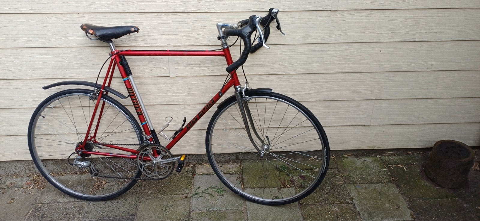 Koga Myata racefiets, 28 inch, Gebruikt, Velgrem, Ophalen of Verzenden