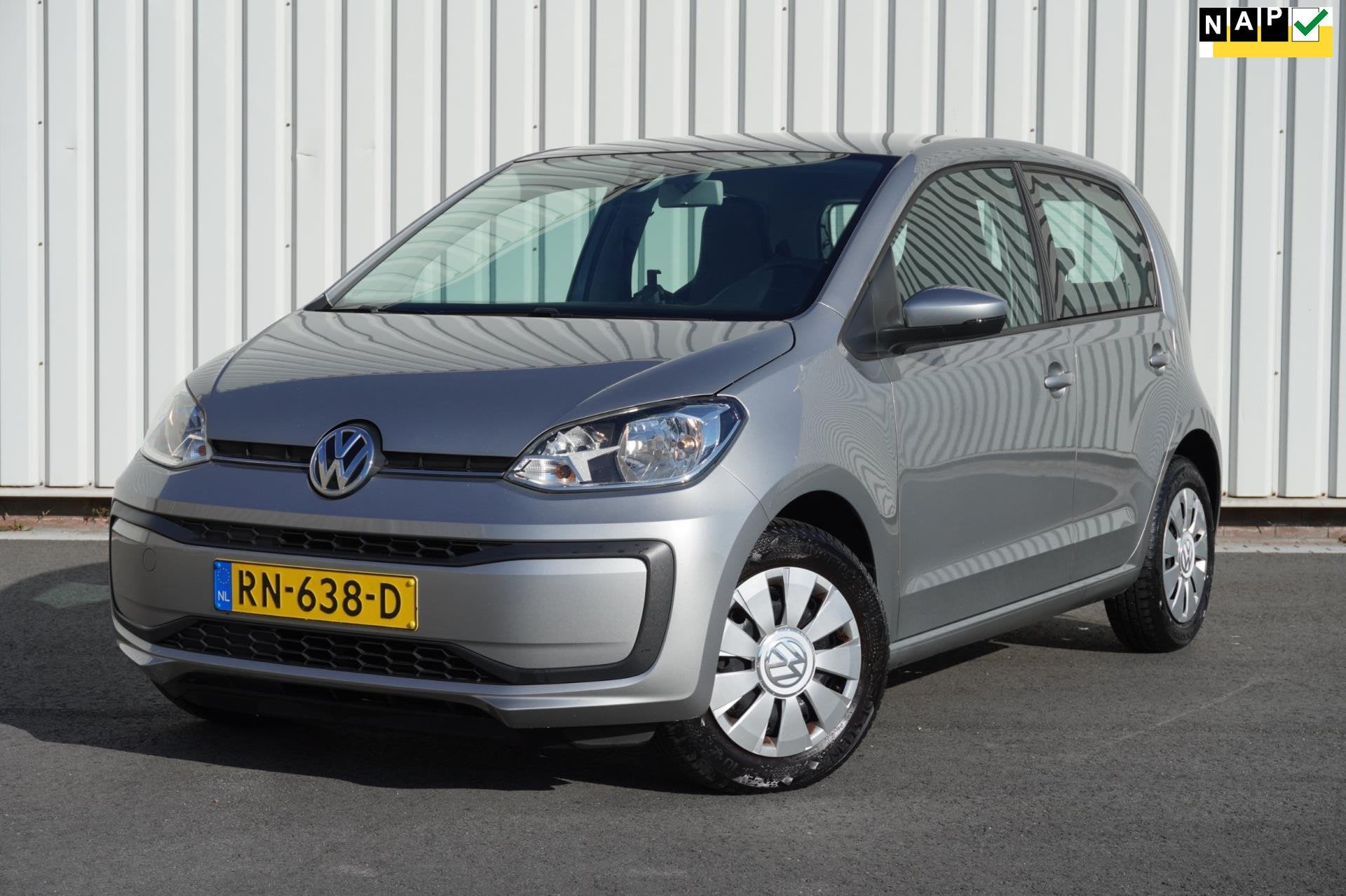 Volkswagen Up! 1.0 BMT move up! 5deurs | Airco | Elek. Pakke, Auto's, Volkswagen, Dealer onderhouden, Stof, Gebruikt, Origineel Nederlands