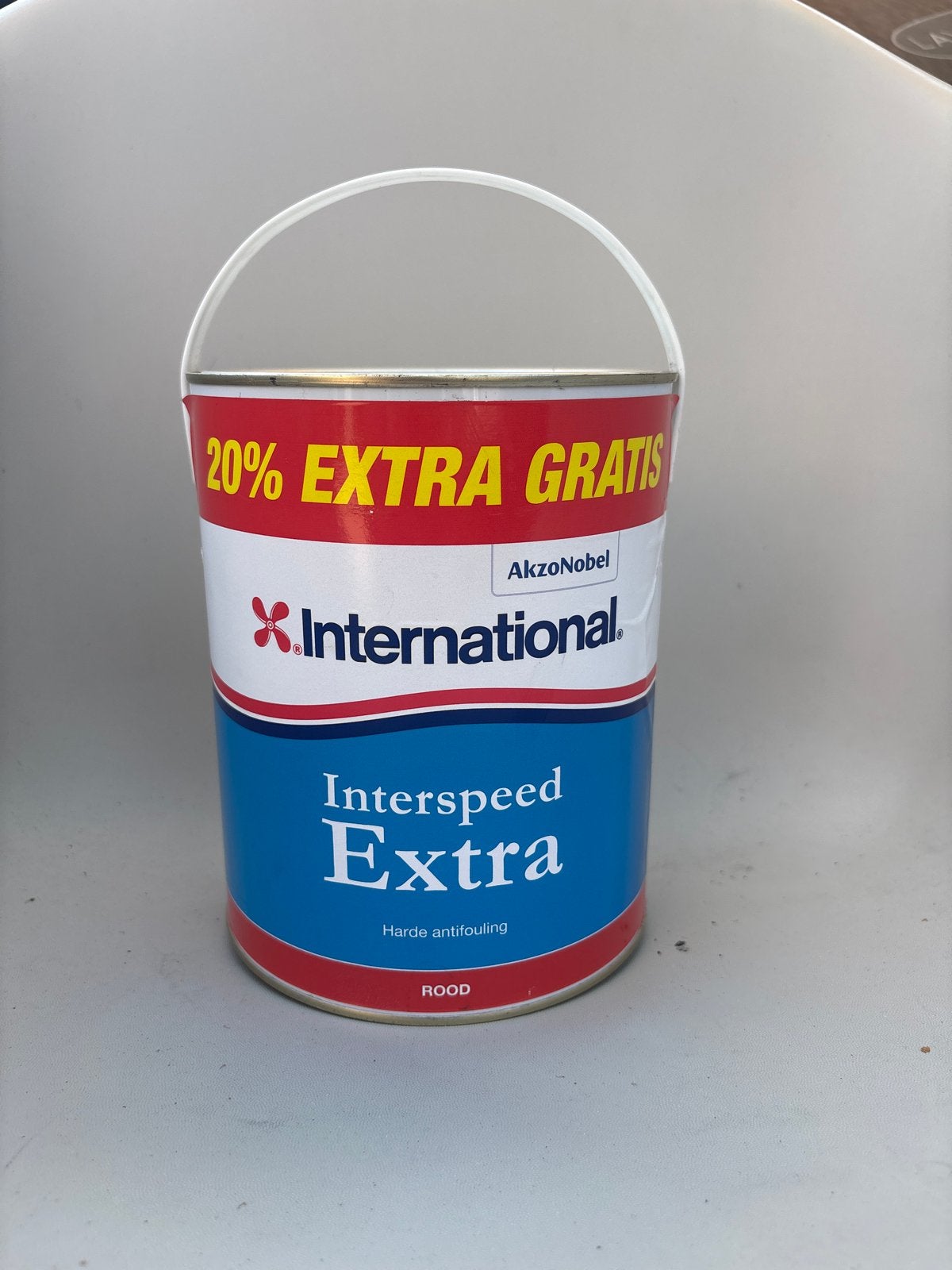 International Interspeed Extra Harde Antifouling Rood, Nieuw, Ophalen of Verzenden, Verf, Minder dan 5 liter