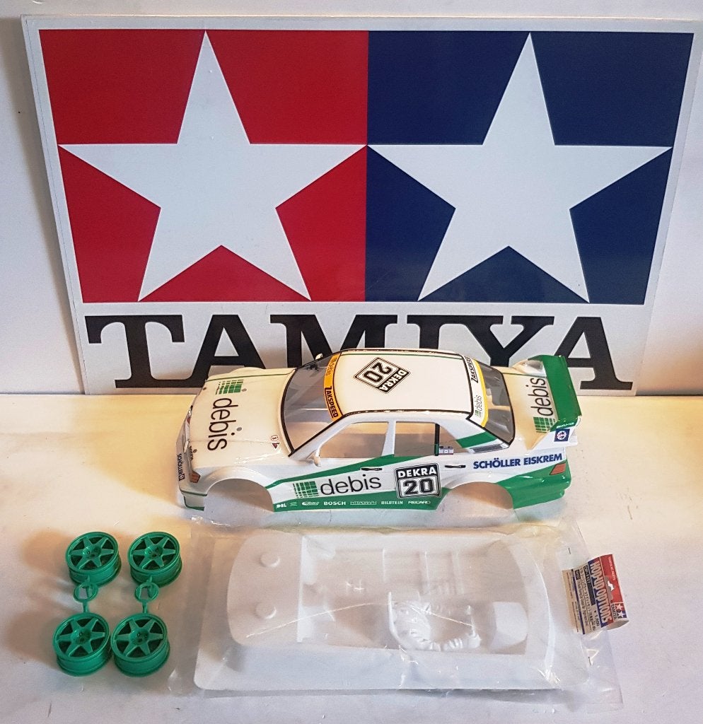 Tamiya Mercedes-Benz 190E 'Debis' Zakspeed carrosserie set, Elektro, Verzenden, Nieuw, Schaal 1:10