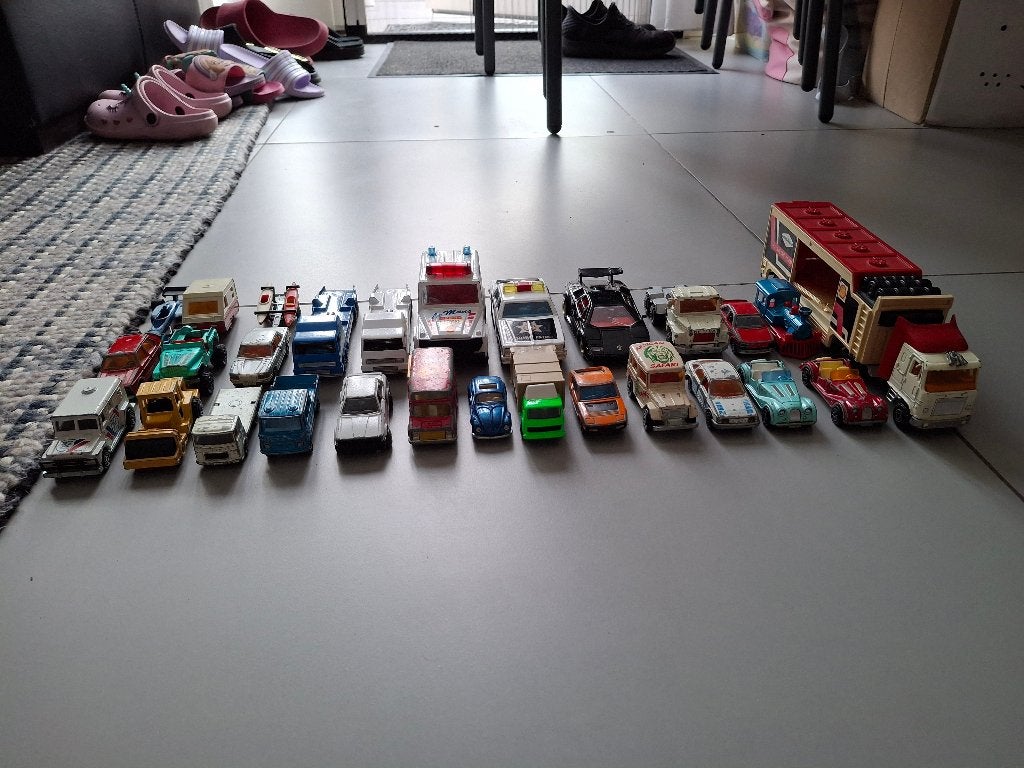 Majorette lot speelgoed auto's, Ophalen of Verzenden, Gebruikt