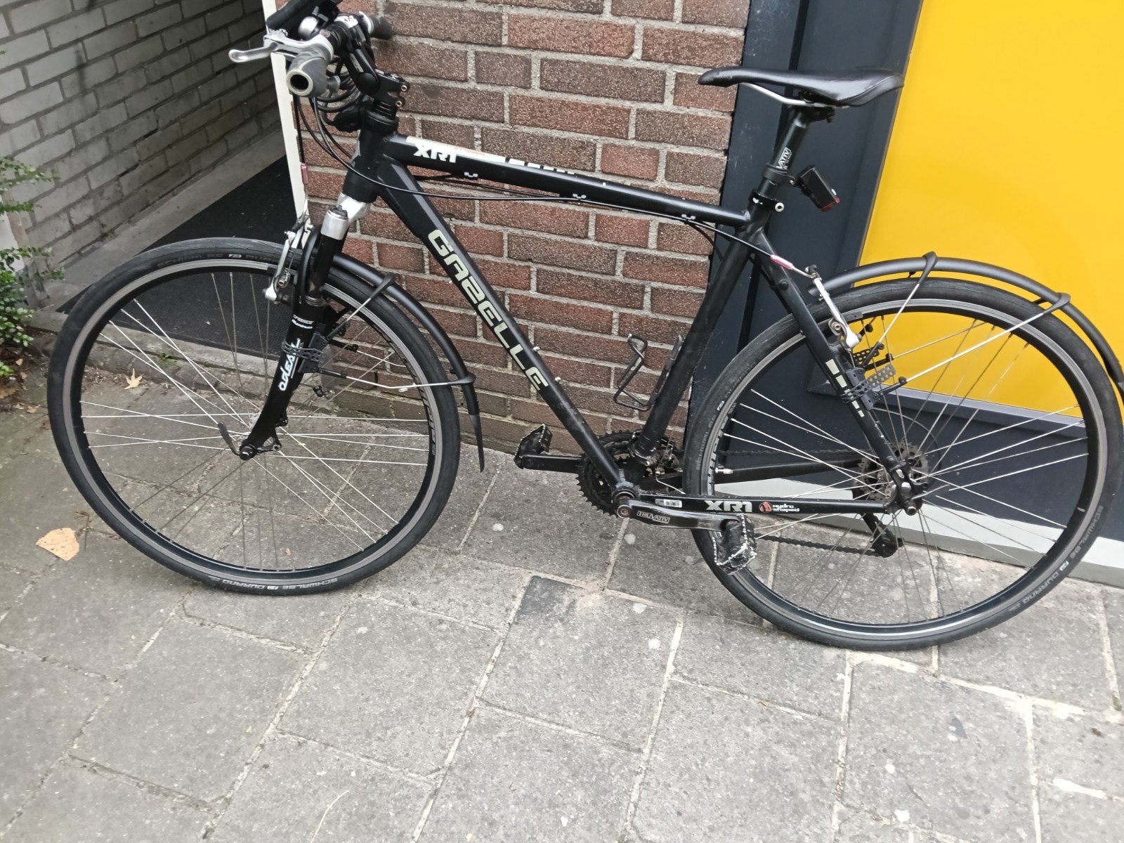 Gazelle XR1 hybride/crossroad fiets, Fietsen en Brommers, Fietsen | Heren | Sportfietsen en Toerfietsen, Gebruikt, Gazelle, Meer dan 20 versnellingen