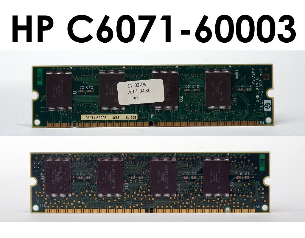 HP C6071-60003 Firmware DIMM voor HP Designjet 1050c, Computers en Software, Printerbenodigdheden, Ophalen of Verzenden, Gebruikt